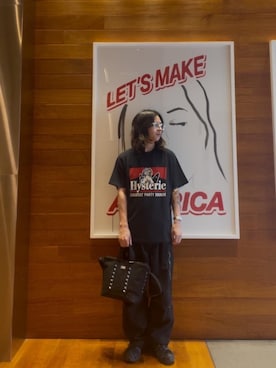 「ロック」｜hyscocco43さん（メンズ・165cm）の春コーディネート