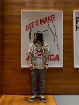 「ロック」｜hyscocco43さん（メンズ・165cm）の夏コーディネート