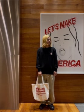 「HYSTERIC GLAMOUR（ヒステリックグラマー）のアイテム」を使った、hyscocco43さん（メンズ・165cm）の秋コーディネート