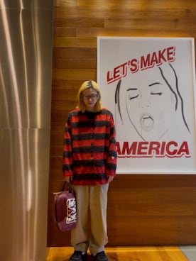 「アイテム（ポーチ）」を使った、hyscocco43さん（メンズ・165cm）の秋コーディネート