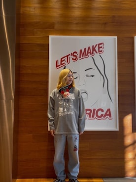 「アイテム（ネックウォーマー/スヌード）」を使った、hyscocco43さん（メンズ・165cm）の秋コーディネート