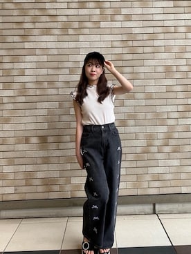 ひぃちゃんさん（レディース・155cm）の夏コーディネート