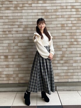 ひぃちゃんさん(レディース・155cm)の秋コーディネート