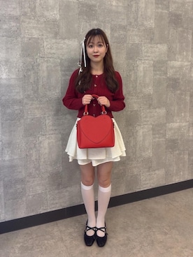 「MAJESTIC LEGON（マジェスティックレゴン）のアイテム」を使った、ひぃちゃんさん（レディース・155cm）の冬コーディネート