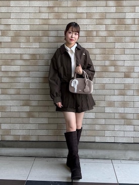 ひぃちゃんさん（レディース・155cm）の秋コーディネート