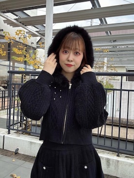 「ブルべ夏」｜ひぃちゃんさん（レディース・155cm）の秋コーディネート