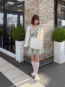 「MAJESTIC LEGON」｜ひぃちゃんさん（レディース・155cm）の春コーディネート