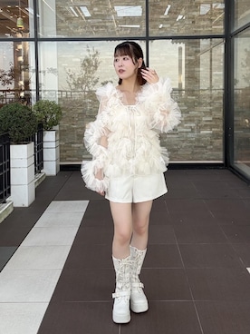 ひぃちゃんさん(レディース・155cm)の夏コーディネート