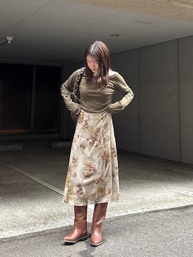 Miyukiさん(レディース・158cm)の春コーディネート