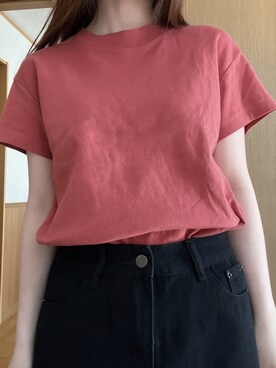 「Mayree（メイリー）のアイテム（スカート）」を使った、amさん（レディース・155cm）の夏コーディネート