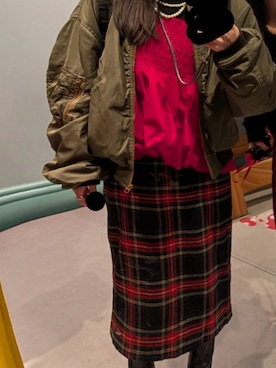 「アイテム（ジャケット/アウター）」を使った、paoさん（レディース・151cm）の冬コーディネート