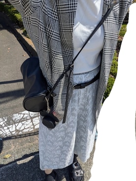 「アイテム（バッグ）」を使った、paoさん（レディース・151cm）の冬コーディネート