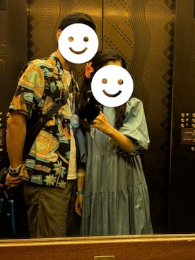 「アイテム（ワンピース/ドレス）」を使った、paoさん（レディース・151cm）の冬コーディネート