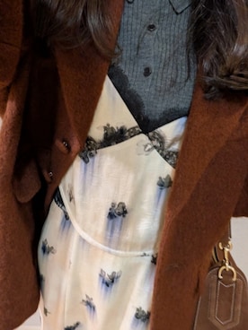 「アイテム（テーラードジャケット）」を使った、paoさん（レディース・151cm）の冬コーディネート