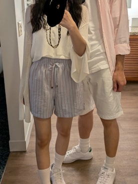 「アイテム（パンツ）」を使った、paoさん（レディース・151cm）の冬コーディネート