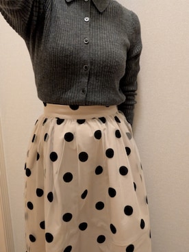 「Ameri（アメリ）のアイテム（ジャケット/アウター）」を使った、paoさん（レディース・151cm）の冬コーディネート