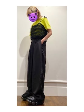 「アイテム（バレッタ/ヘアクリップ）」を使った、の  さん（レディース・156cm）の秋コーディネート