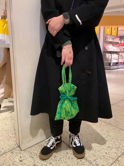 スマイルオーキッド　ウール100％　スタンドカラーオーバーサイズコート ウール100％スタンドカラーオーバーサイズコート（ステンカラー