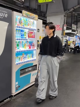 「FILA（フィラ）のアイテム」を使った、sho-aさん（メンズ・167cm）の春コーディネート