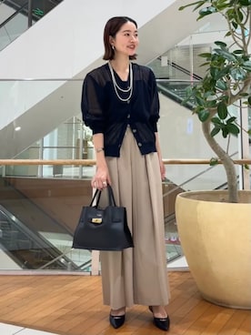 堀江さん(レディース・160cm)の春コーディネート