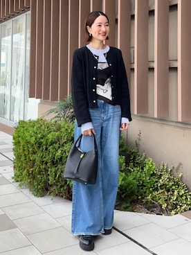 堀江さん(レディース・160cm)の秋コーディネート