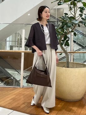 堀江さん(レディース・160cm)の夏コーディネート