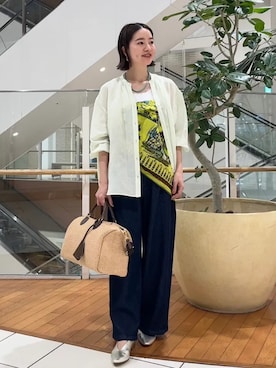 堀江さん（レディース・160cm）の春コーディネート