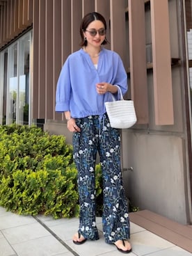 堀江さん(レディース・160cm)の春コーディネート