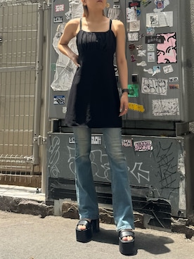 新井舞さん(レディース・160cm)の夏コーディネート