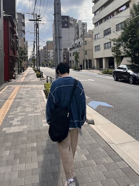 「Cote&Ciel（コートエシエル）のアイテム」を使った、Parkerさん（メンズ・170cm）の冬コーディネート