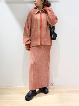 「アイテム（ピアス（両耳用））」を使った、oisoさん（レディース・153cm・30代）の秋コーディネート