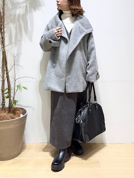 oisoさん（レディース・153cm）の冬コーディネート