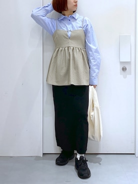 「Steven Alan（スティーブンアラン）のアイテム」を使った、oisoさん（レディース・153cm）の冬コーディネート