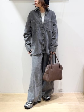 「アイテム（ニットキャップ/ビーニー）」を使った、oisoさん（レディース・153cm・30代）の秋コーディネート
