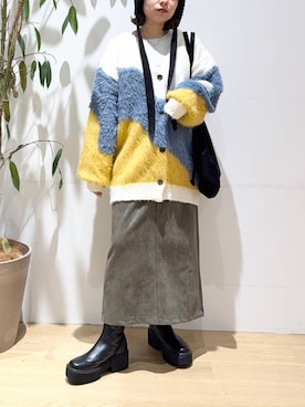 「LAKOLE（ラコレ）のアイテム」を使った、oisoさん（レディース・153cm）の秋コーディネート