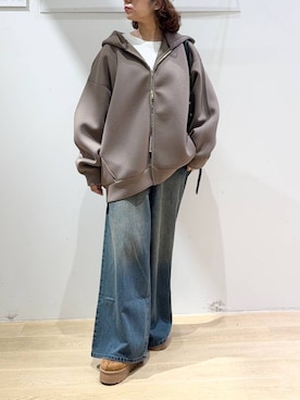 「アイテム（ピアス（両耳用））」を使った、oisoさん（レディース・153cm・30代）の秋コーディネート