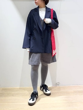 oisoさん（レディース・153cm）の冬コーディネート