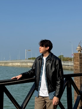 Tuさん（メンズ・177cm）の春コーディネート