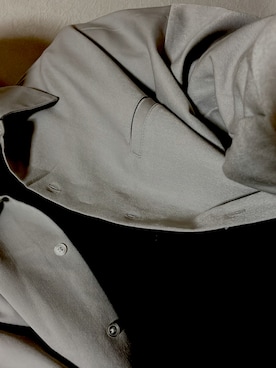 「cussil（クシル）の【cussil/クシル】TRストレッチルーズシルエット2wayオープンカラーロングスリーブシャツ（シャツ/ブラウス）」を使った、komekomeyoさん（メンズ・163cm）の秋コーディネート