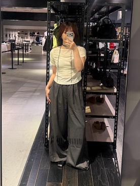 「COLONY 2139（コロニートゥーワンスリーナイン）のアイテム」を使った、miokoさん（レディース・158cm）の夏コーディネート