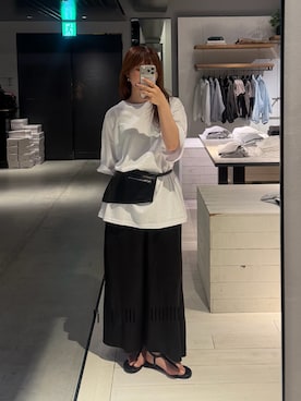 「COLONY 2139（コロニートゥーワンスリーナイン）のアイテム」を使った、miokoさん（レディース・158cm）の春コーディネート