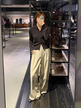 「paradigm（パラダイム）のアイテム」を使った、miokoさん（レディース・158cm）の冬コーディネート