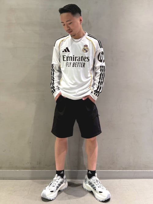 アディダス レアル・マドリード 長袖シャツ M adidas tシャツ レアル・マドリード 25/26 長袖ホーム