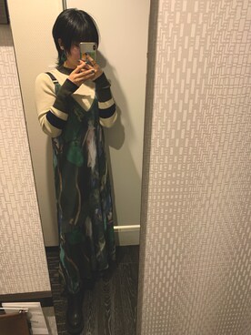 ひこじ。さん（レディース・161cm）の冬コーディネート