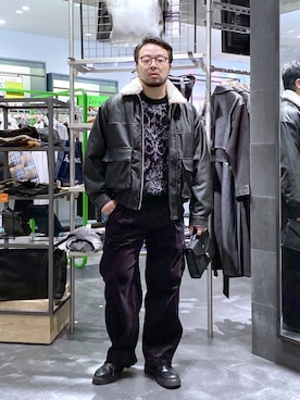 「シンプルコーデ」｜じゃぱあきさん（メンズ・173cm・30代）の冬コーディネート