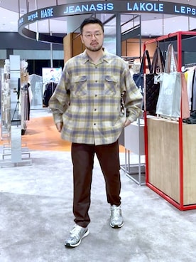 「ドットエスティ秋コーデ」｜じゃぱあきさん（メンズ・173cm）の秋コーディネート