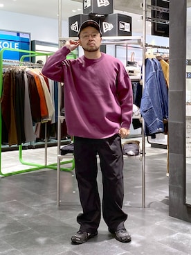 「キャップ」｜じゃぱあきさん（メンズ・173cm・30代）の秋コーディネート