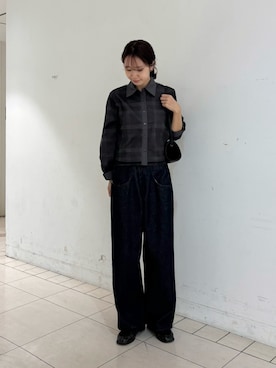 「アイテム（その他シューズ）」を使った、ひらのさん（レディース・166cm）の秋コーディネート