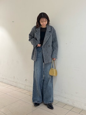 「アイテム（ジャケット/アウター）」を使った、ひらのさん（レディース・167cm）の秋コーディネート