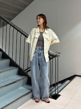 ひらのさん（レディース・166cm）の夏コーディネート